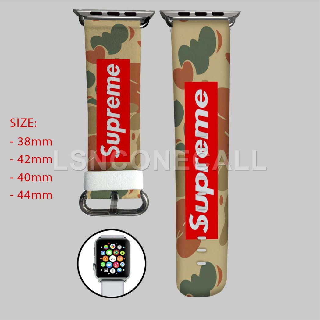 Bape Supreme Apple Watch Band Replacement