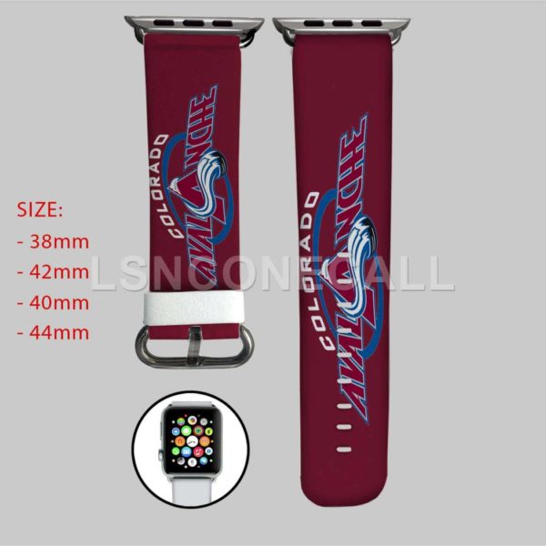 Colorado Avalanche NHL Apple Watch Band