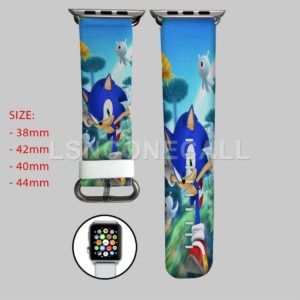 Sonic the Hedgehog Running Apple Watch Band