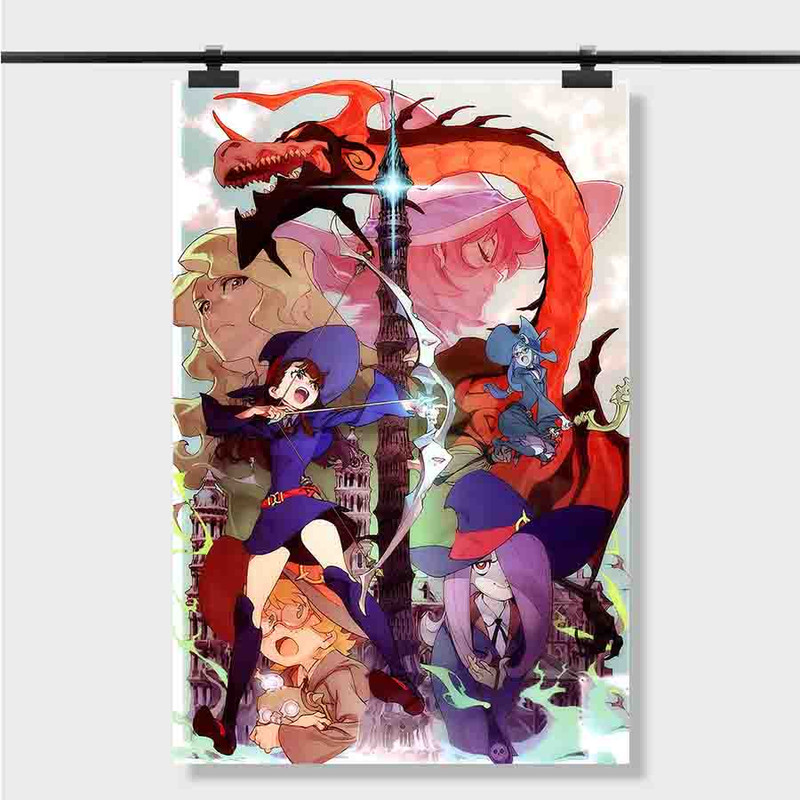 Custom Silk Poster Little Witch Academia Wall Decor 