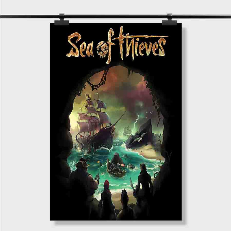 Custom Personalized Art Print Poster Wall Decor Sea of Thieves 
