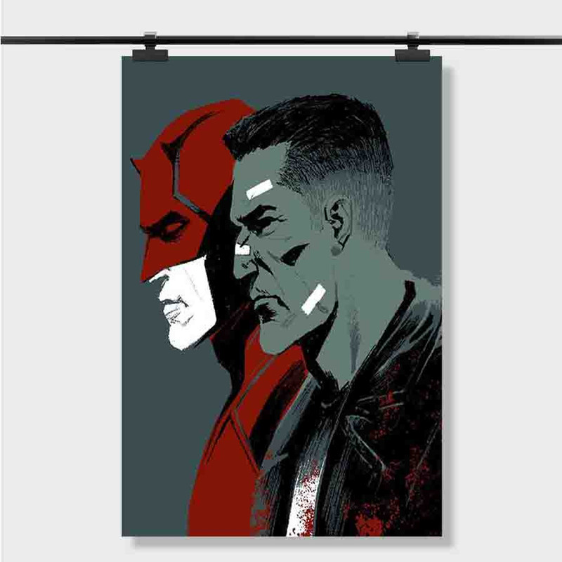 Lsnconecall Daredevil Punisher Custom Poster Print Wall Decor Home - Punisher Home Decor
